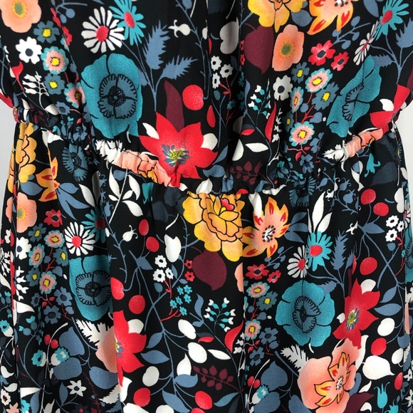 Loft off-the-Shoulder Floral Print Dress - Picture 4 of 4